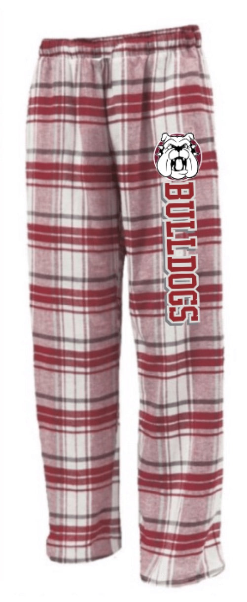 2026 Bulldogs Pennant Flannel Pajama Bottoms (YOUTH)