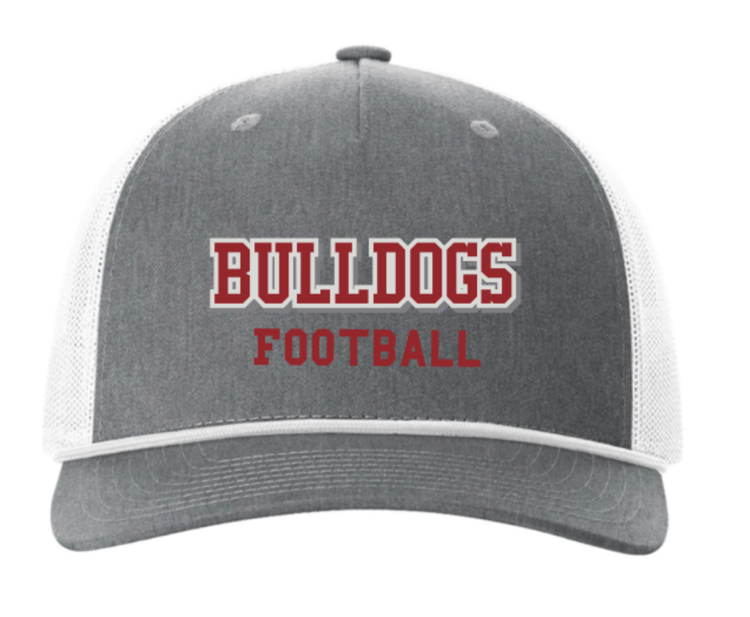 Bulldogs Grey Rope Trucker Hat