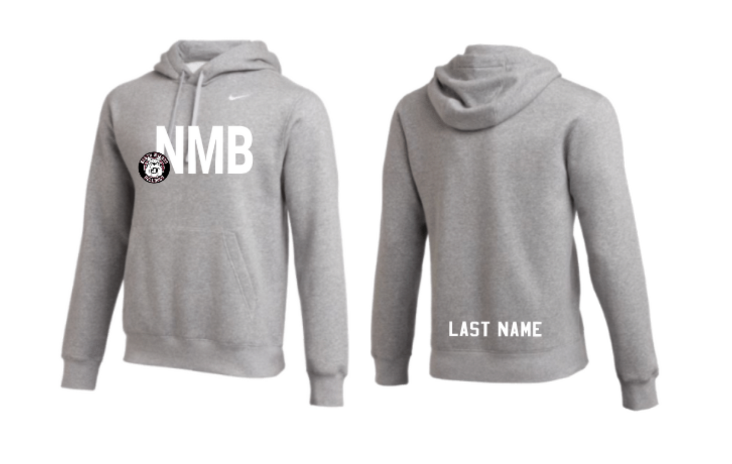 Bulldogs Nike Retro Letters Hoodie (CUSTOMIZE IT!)
