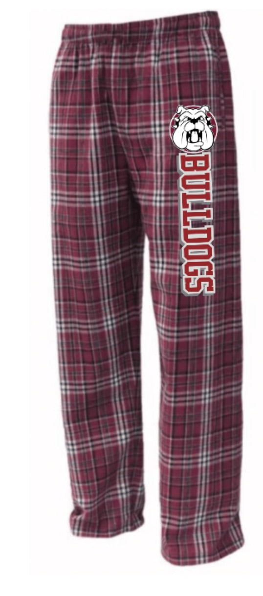 Bulldogs Pennant Flannel Pajama Bottoms (YOUTH)