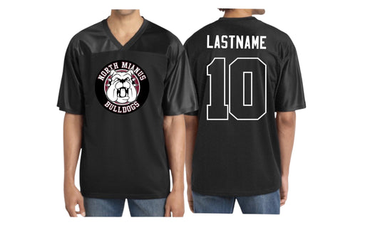 2026 Bulldogs Football "Jersey" Black (CUSTOMIZE IT!)