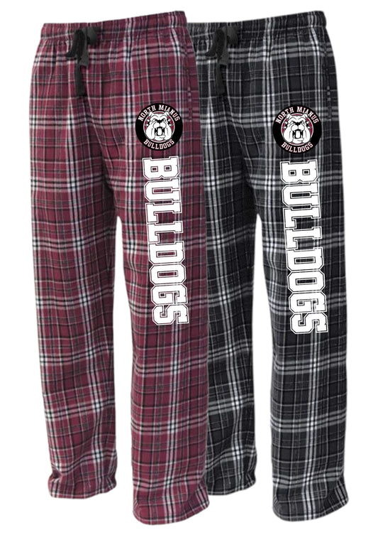 2026 Bulldogs Pennant Flannel Pajama Bottoms (ADULT)