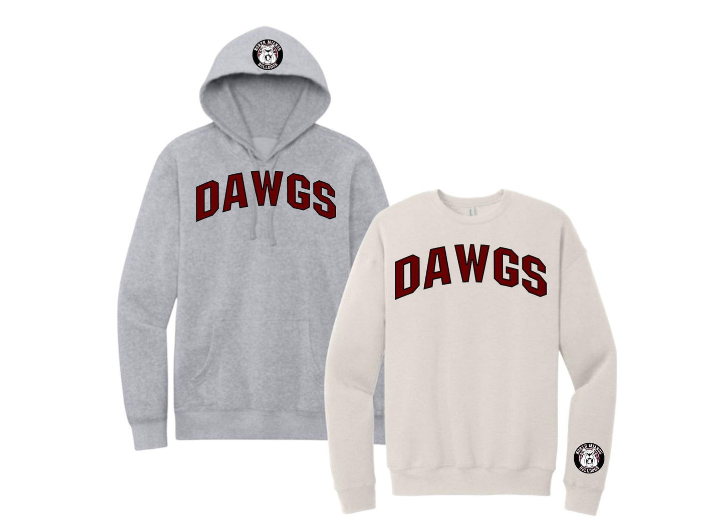 2026 Bulldogs "DAWGS" Sweatshirt