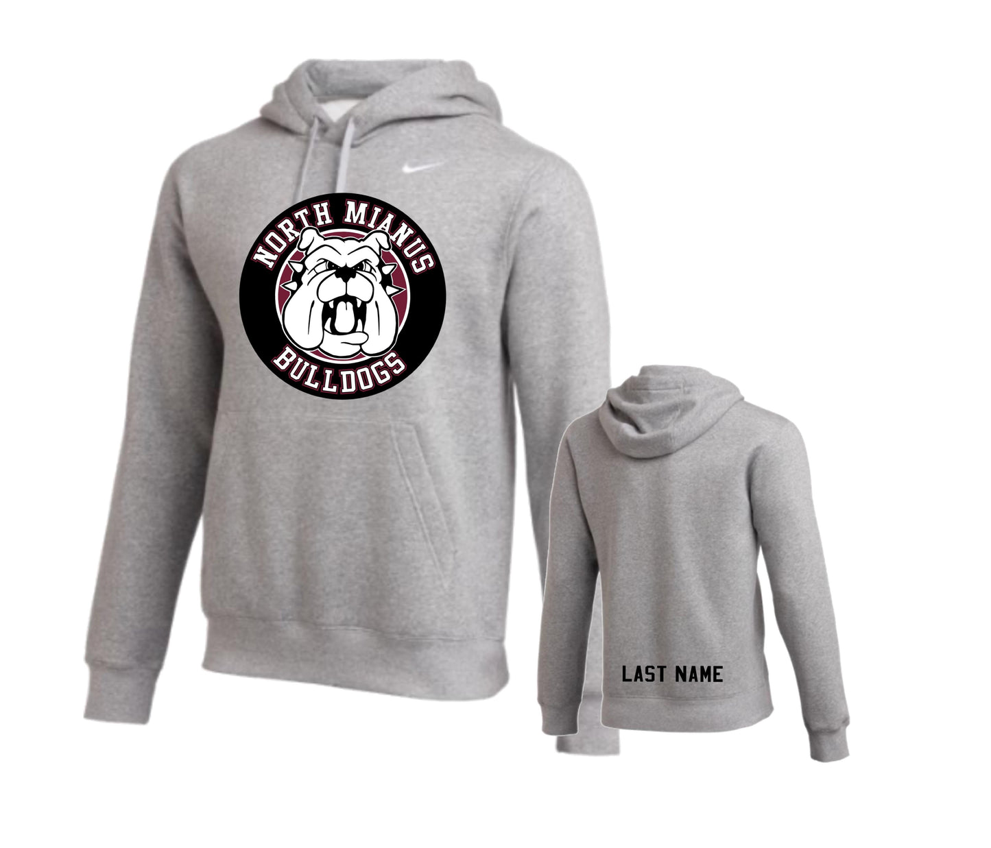 2026 Bulldogs Nike Club Pullover Hoodie (ADULT) CUSTOMIZE