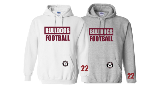 Bulldogs Heavy Blend Block Sweatshirt (CUSTOMIZE IT!)