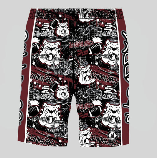 Bulldogs Custom Flow Shorts