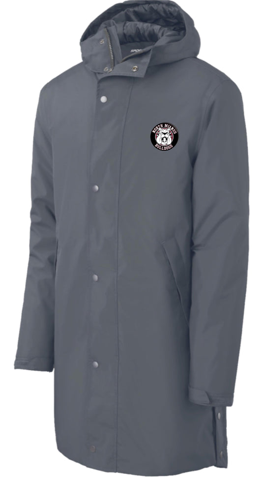 2026 Bulldogs Sport-Tek® Waterproof Insulated Sideline Parka (ADULT)