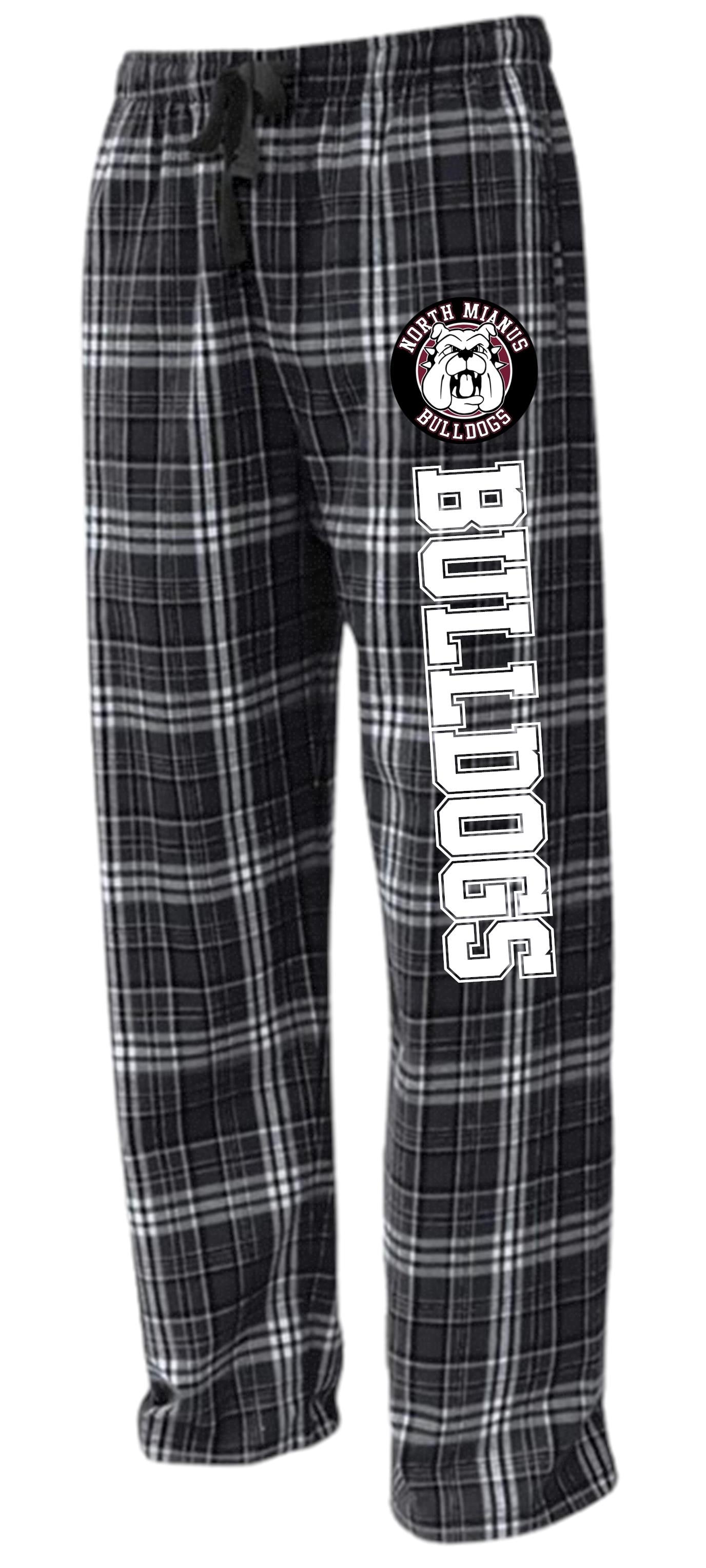 2026 Bulldogs Pennant Flannel Pajama Bottoms (ADULT)