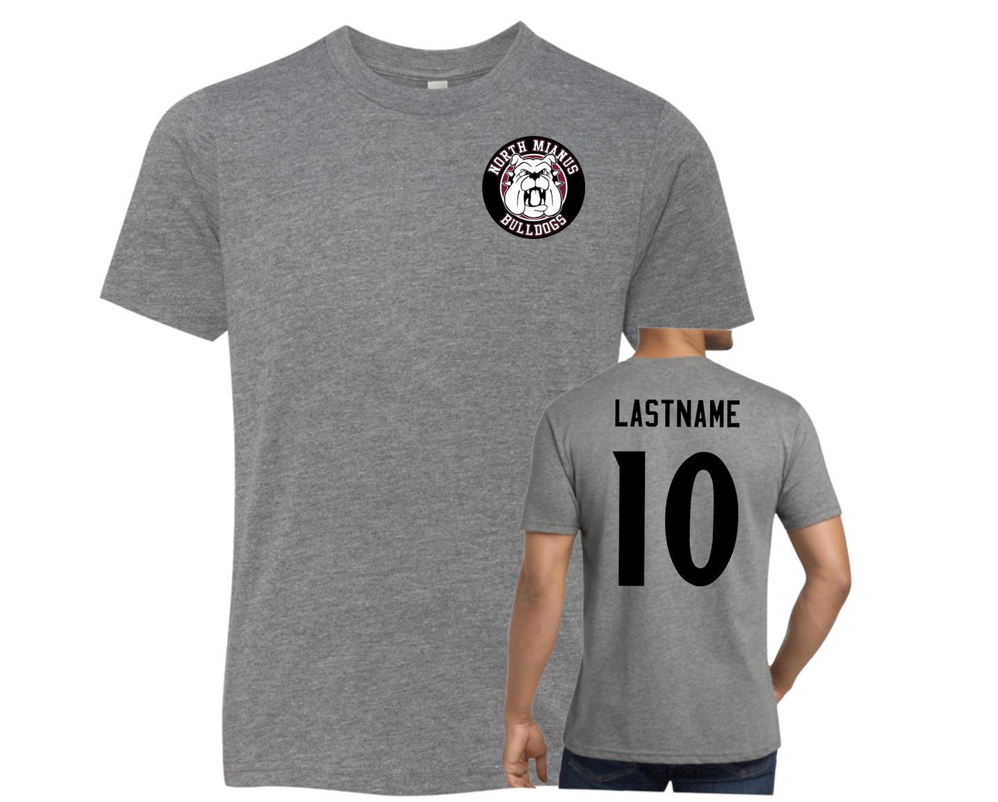 2026 Bulldogs Small Round Logo T-shirt (CUSTOMIZE IT!)