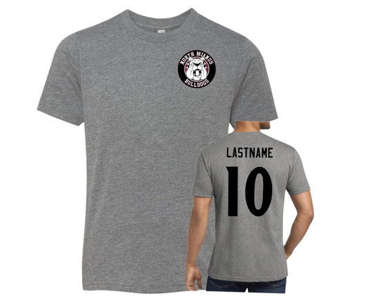 2026 Bulldogs Small Round Logo T-shirt (CUSTOMIZE IT!)