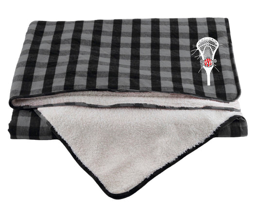 GYL NEW! Lax Stick Cozy, Fuzzy Blanket