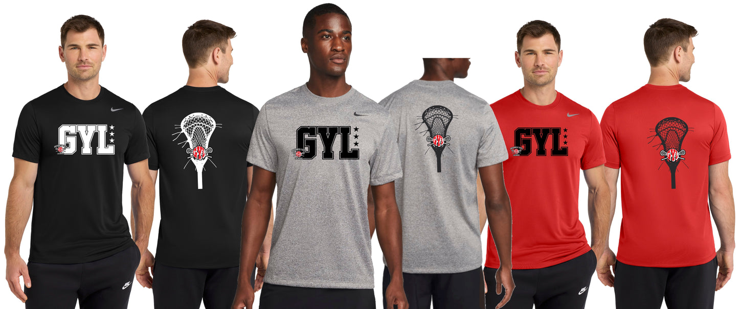 GYL NEW! NIKE Sticks & Stars Performance Tee (CUSTOMIZE IT!)