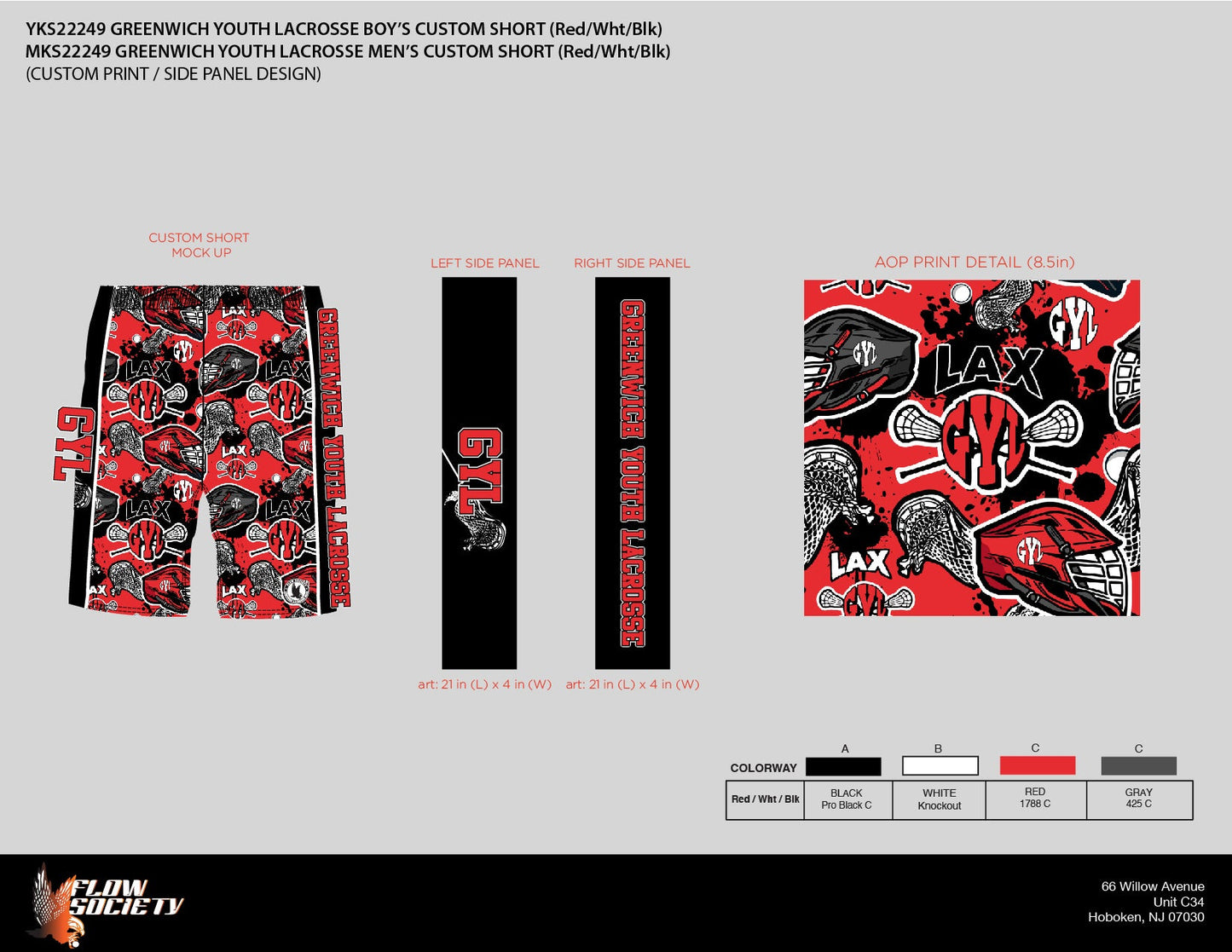 GYL 2026 Flow Shorts BOYS