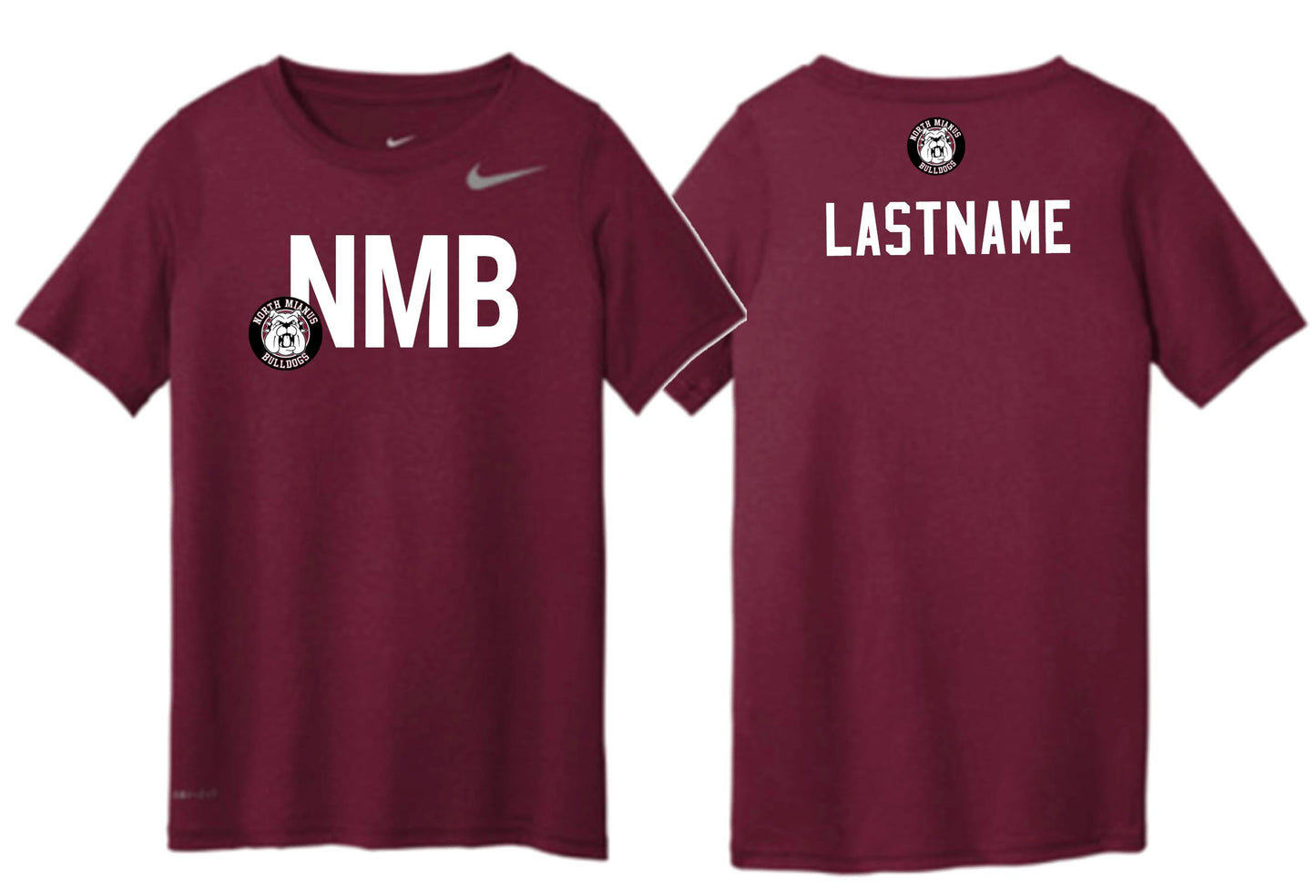 Bulldogs Nike Retro Letters T-Shirt (CUSTOMIZE IT!)