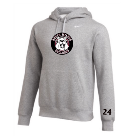 Bulldogs Nike Club Pullover Hoodie (ADULT) CUSTOMIZE