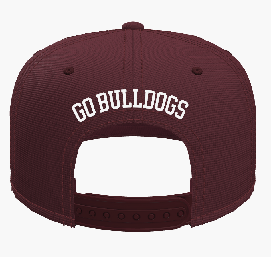 Bulldogs Maroon Rope Hat