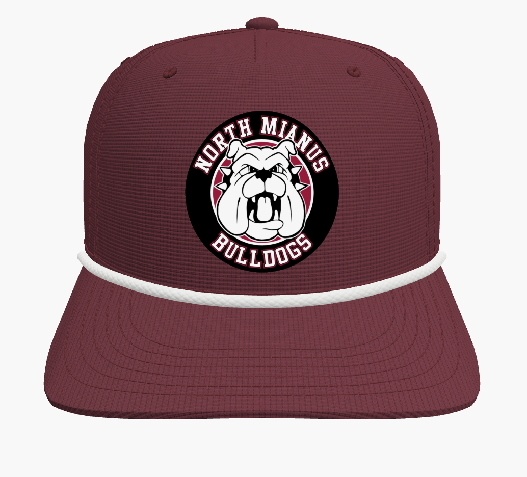 Bulldogs Maroon Rope Hat