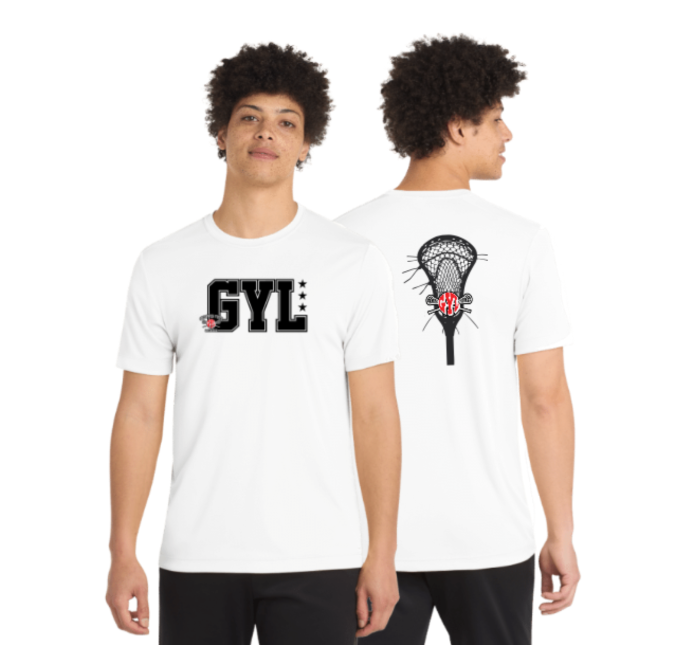 GYL NEW! Sticks & Stars Performance Tee (CUSTOMIZE IT!)