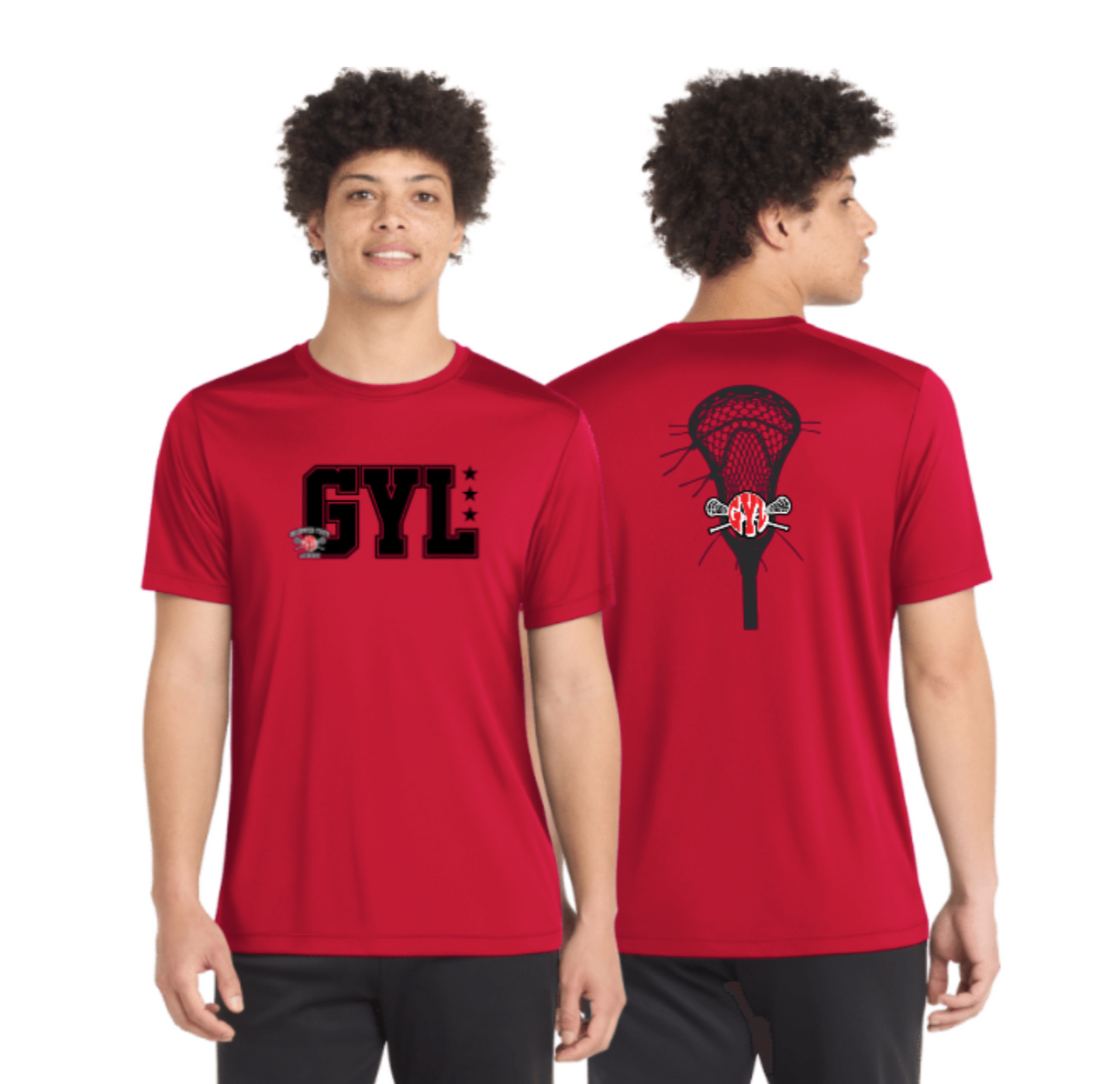 GYL NEW! Sticks & Stars Performance Tee (CUSTOMIZE IT!)
