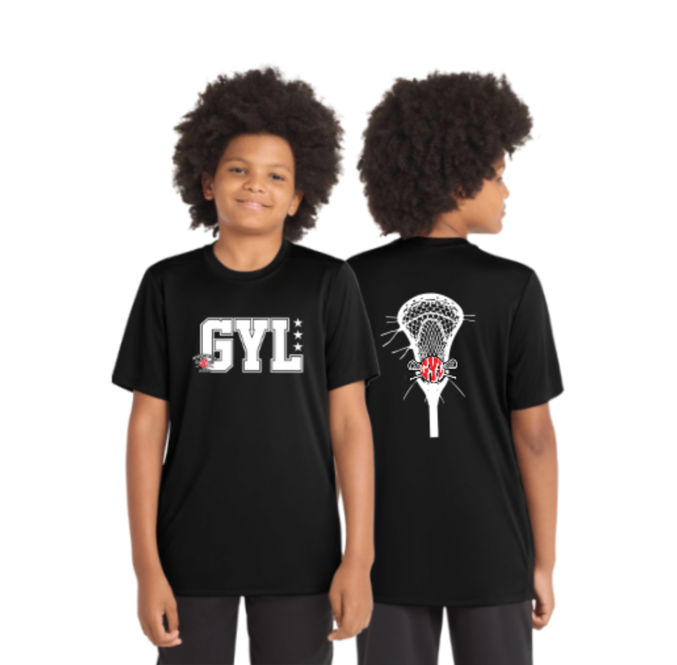 GYL NEW! Sticks & Stars Performance Tee (CUSTOMIZE IT!)