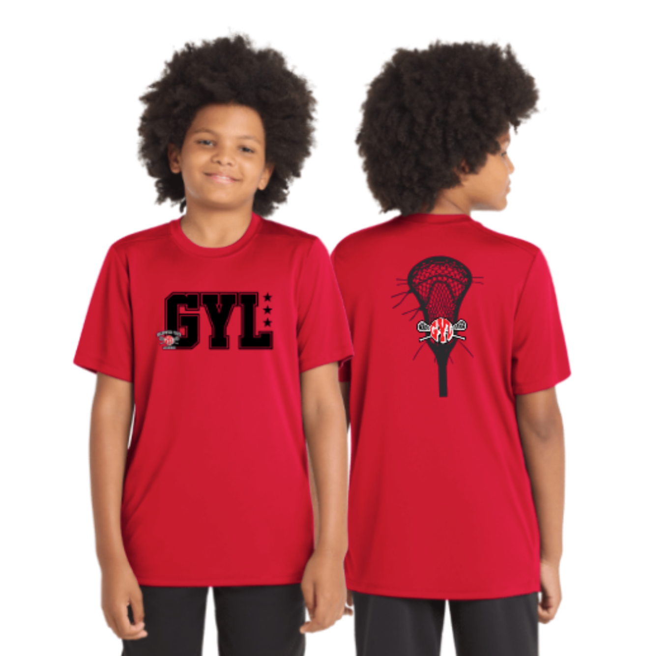 GYL NEW! Sticks & Stars Performance Tee (CUSTOMIZE IT!)