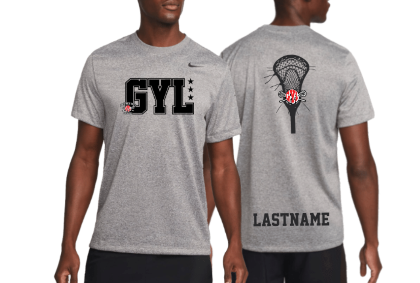 GYL NEW! NIKE Sticks & Stars Performance Tee (CUSTOMIZE IT!)