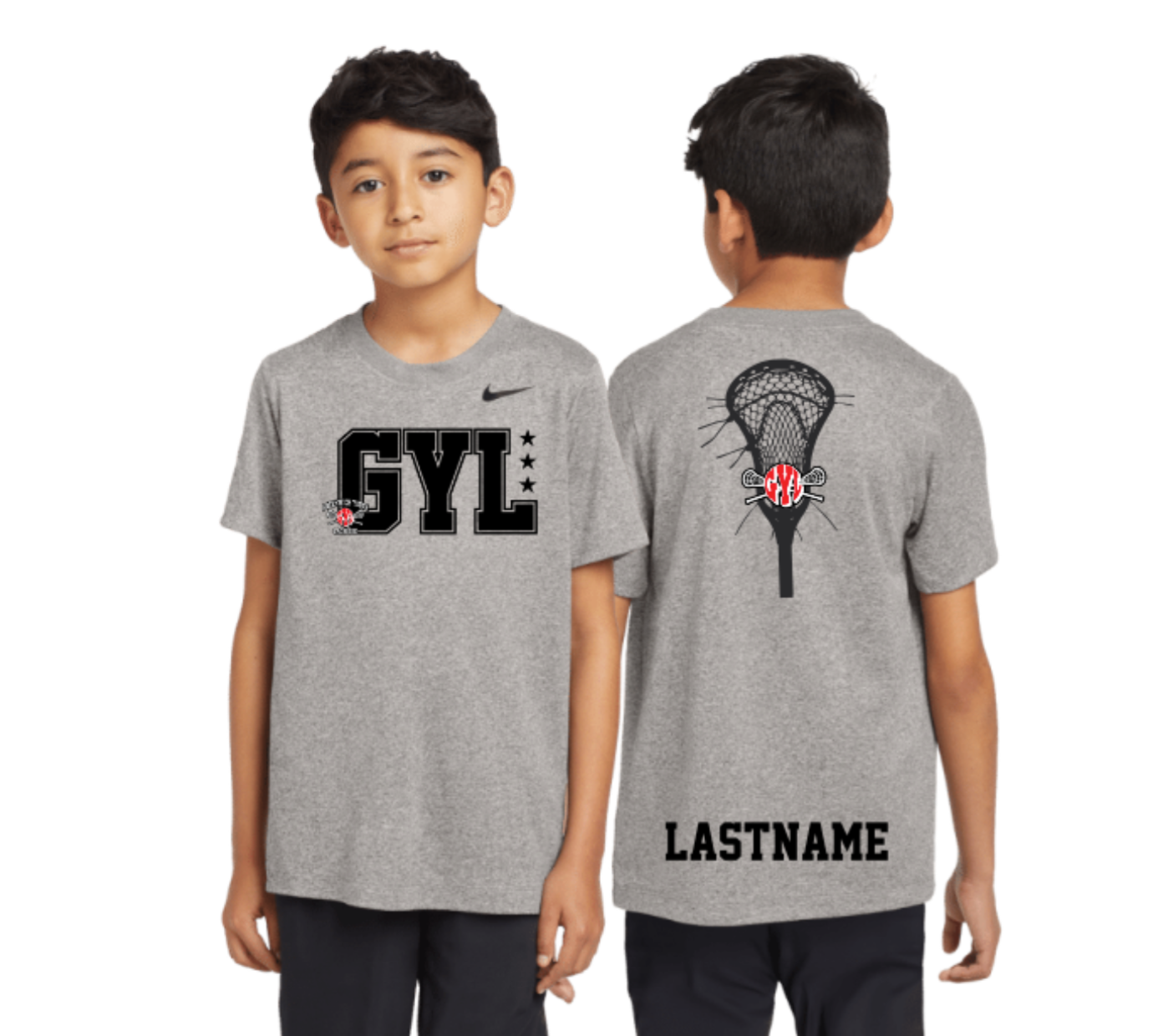 GYL NEW! NIKE Sticks & Stars Performance Tee (CUSTOMIZE IT!)