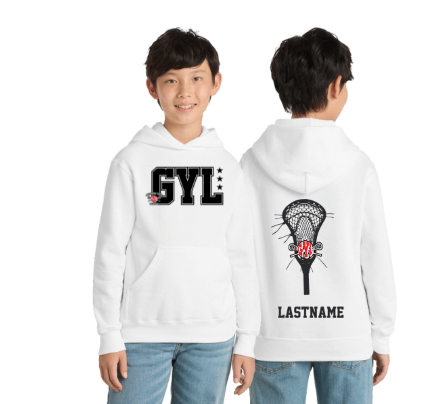 GYL NEW!Sticks & Stars Hoodie (CUSTOMIZE IT!)