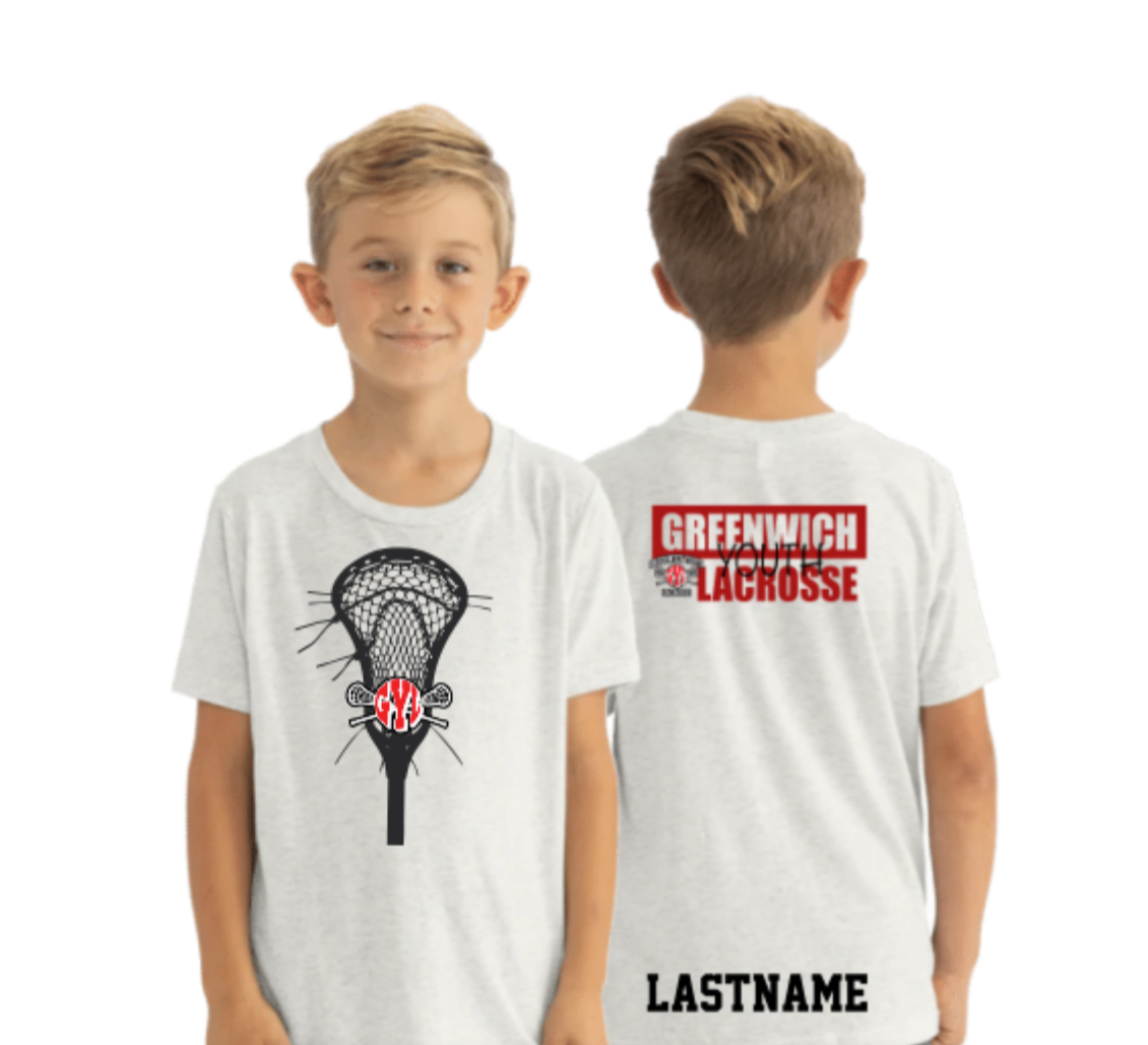 GYL NEW! Lax Stick Short Sleeve Tee (CUSTOMIZE IT!)