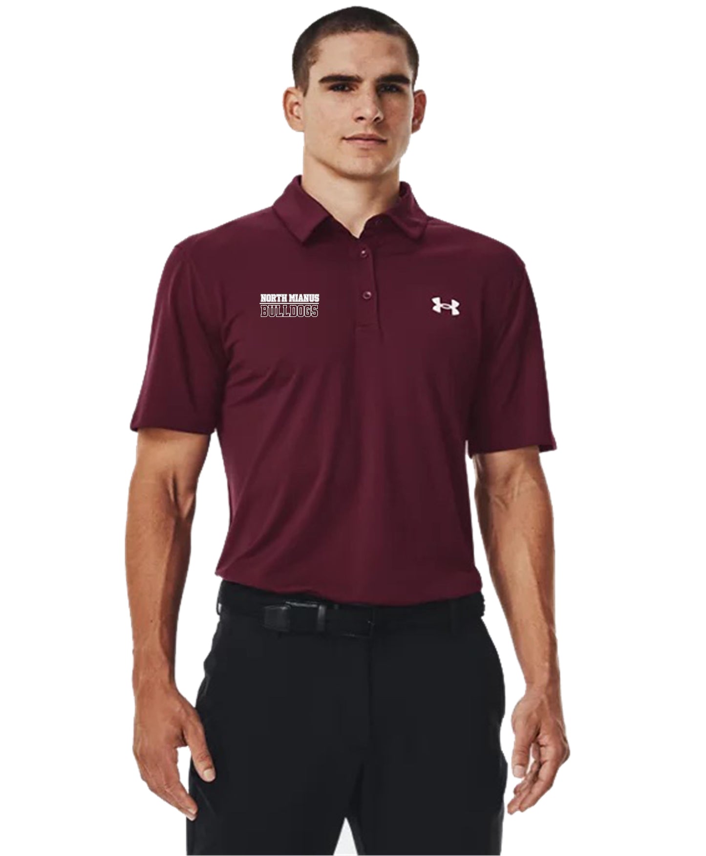 Bulldogs Under Armour Polo (EMBROIDERED)